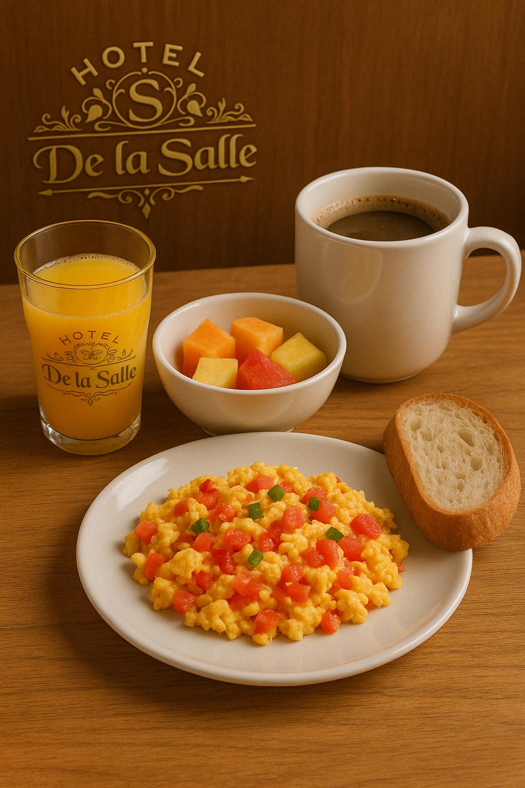 Área de desayuno Hotel de la Salle