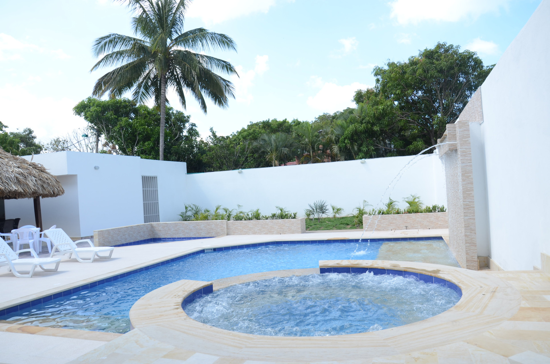 Vista Piscina San Jeronimo Hotel