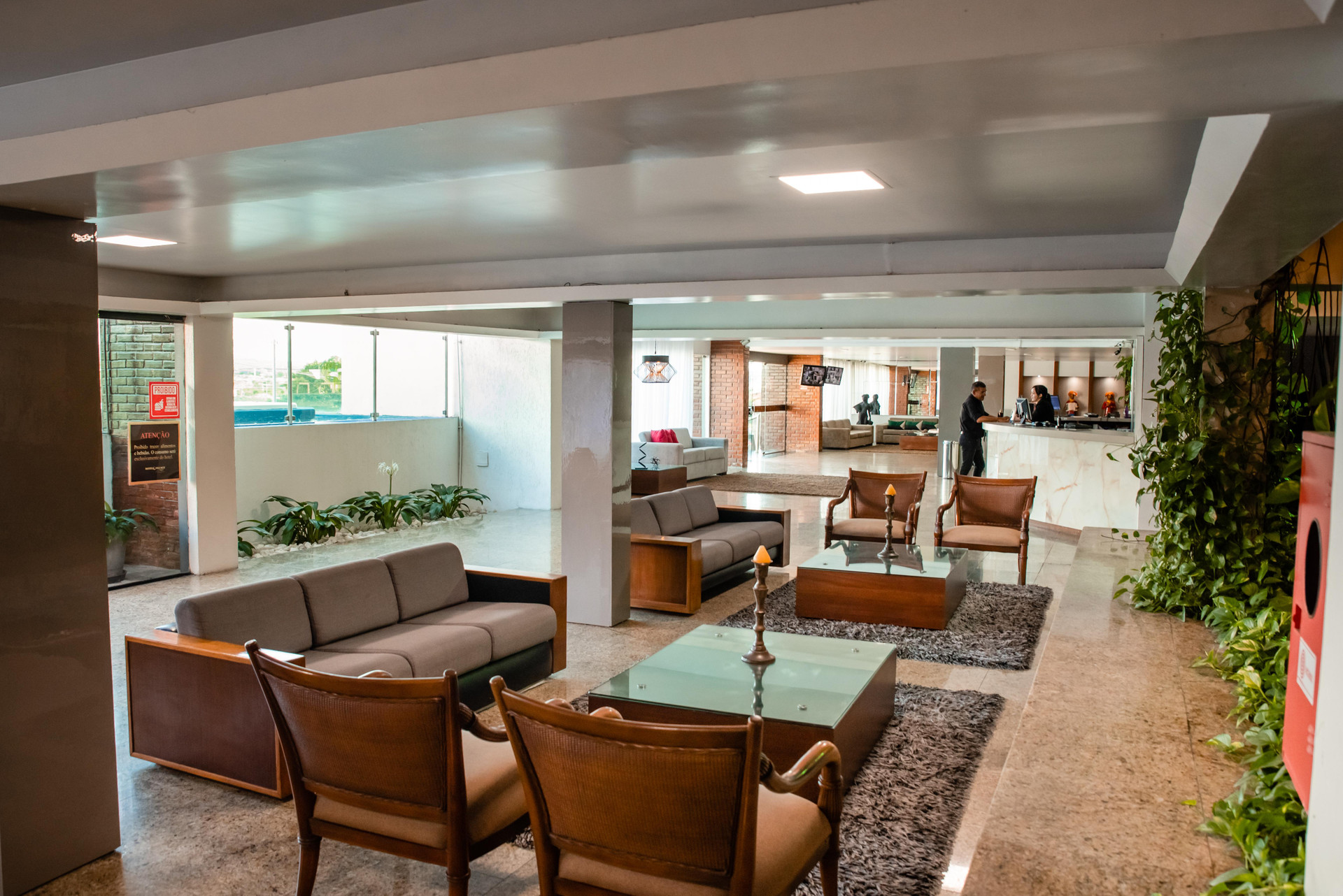 Vista Lobby Hotel Village Premium Caruaru