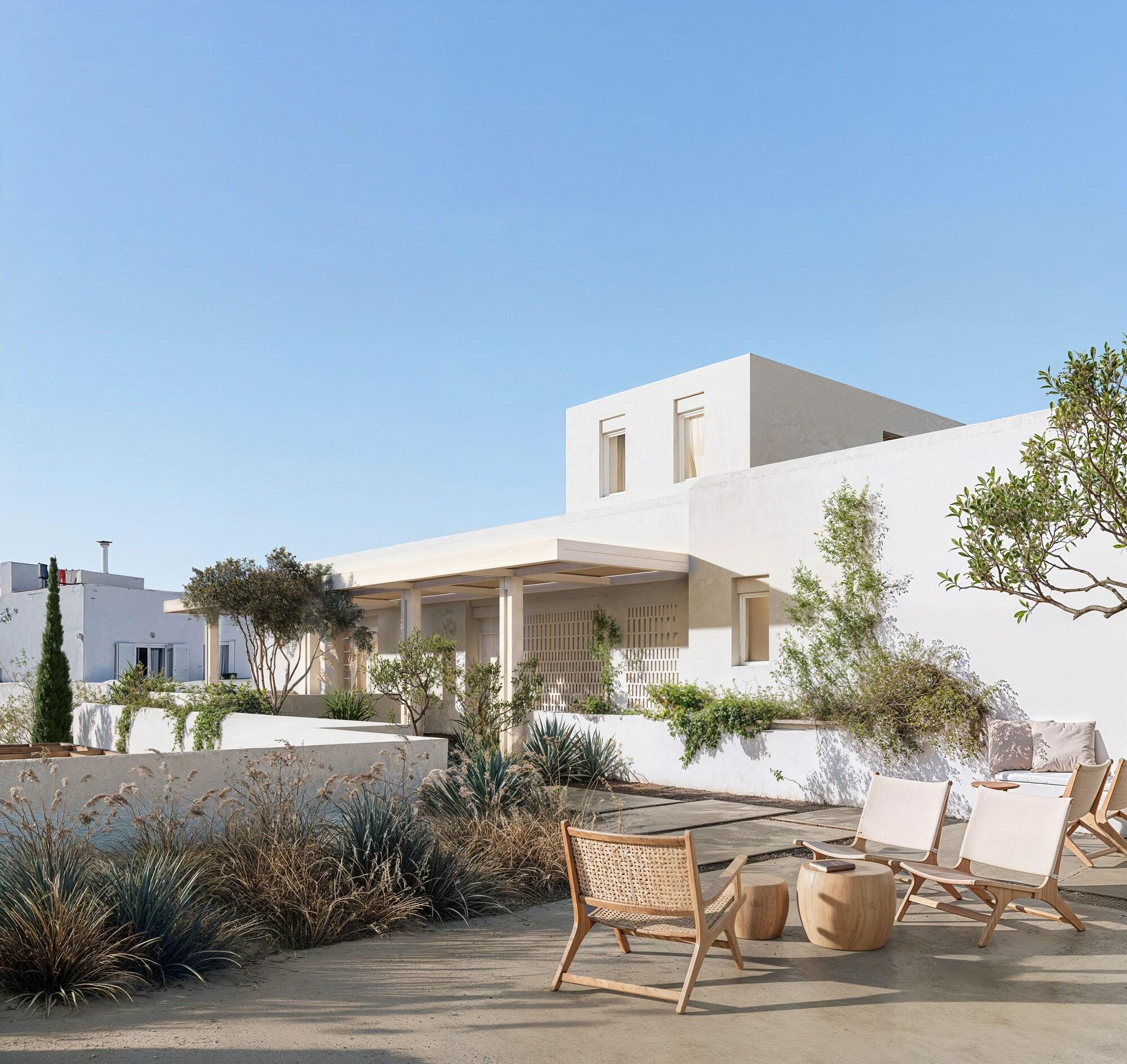 Vista Exterior Meros, Santikos Collection