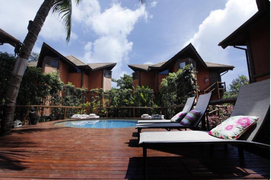 Vista Piscina Pousada Triboju