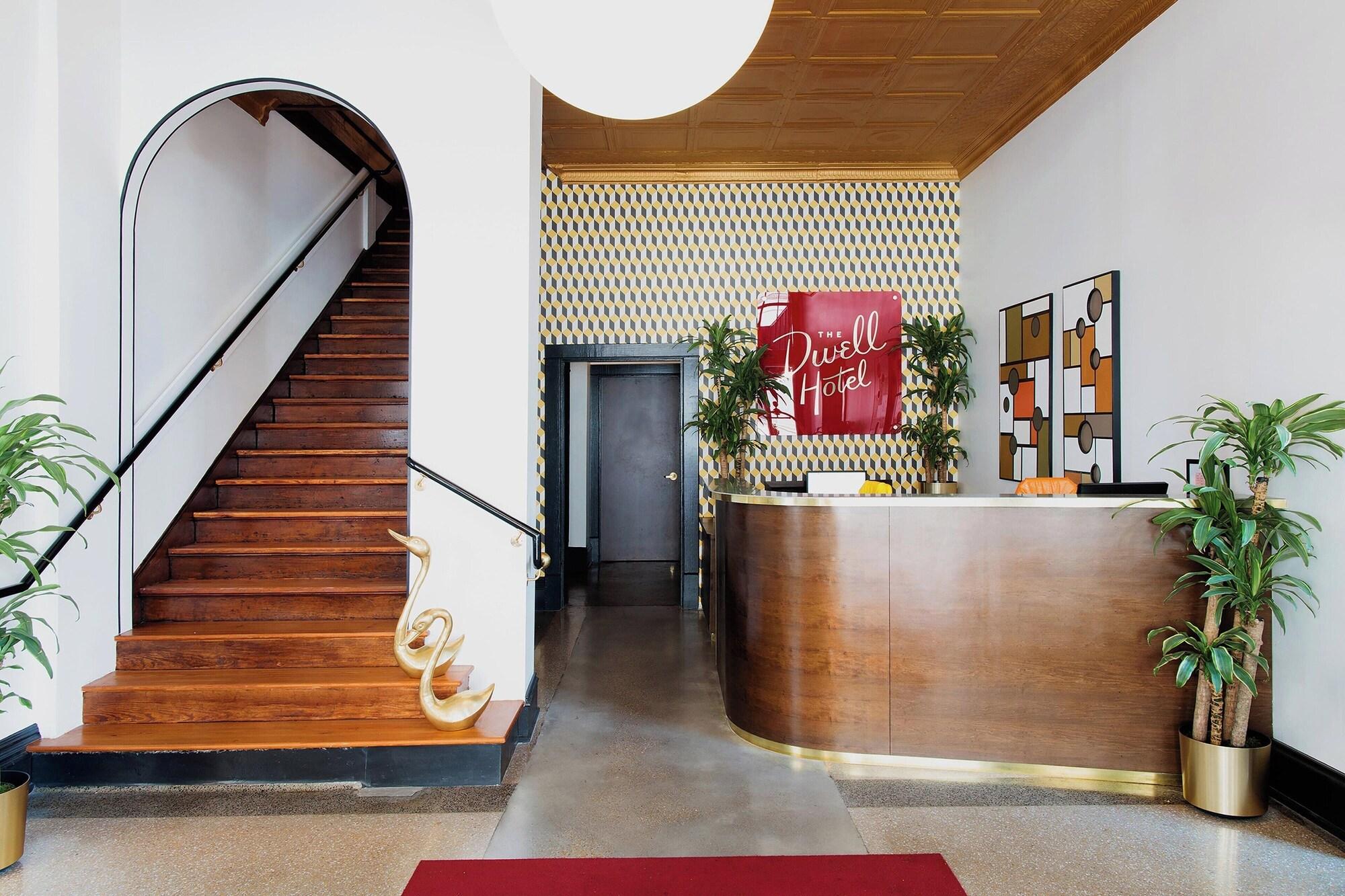 Vista Lobby The Dwell Hotel, a Member of Design Hotels