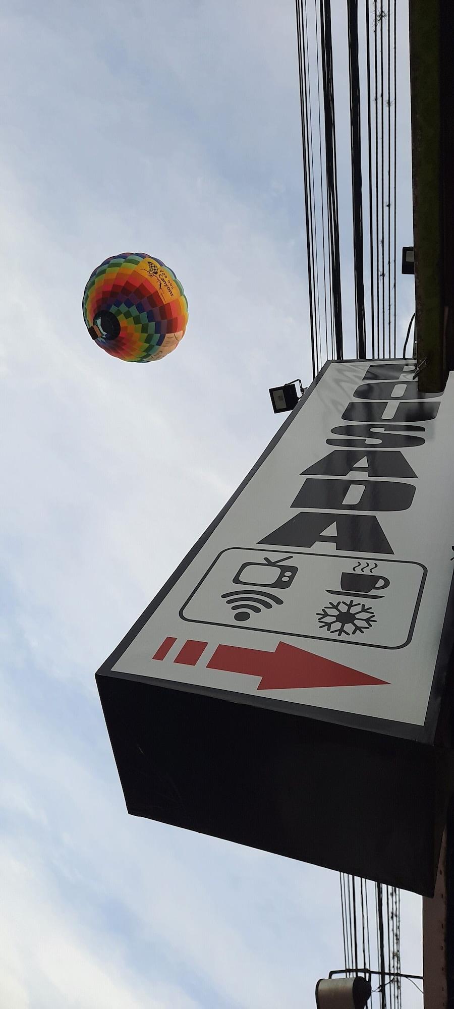 Vista Exterior Pousada Vó Celina