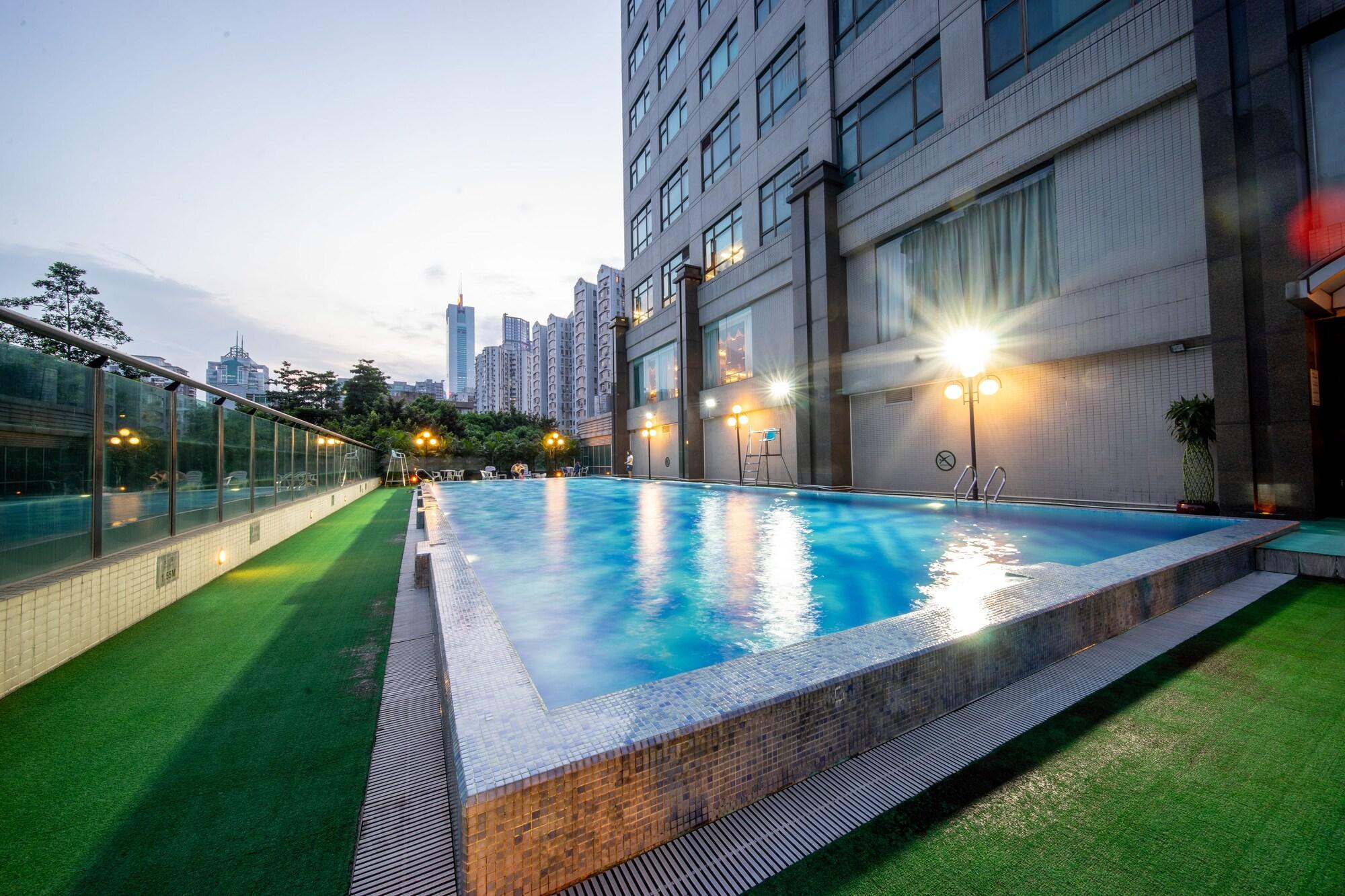 Vista Piscina Guangzhou Grand International Hotel