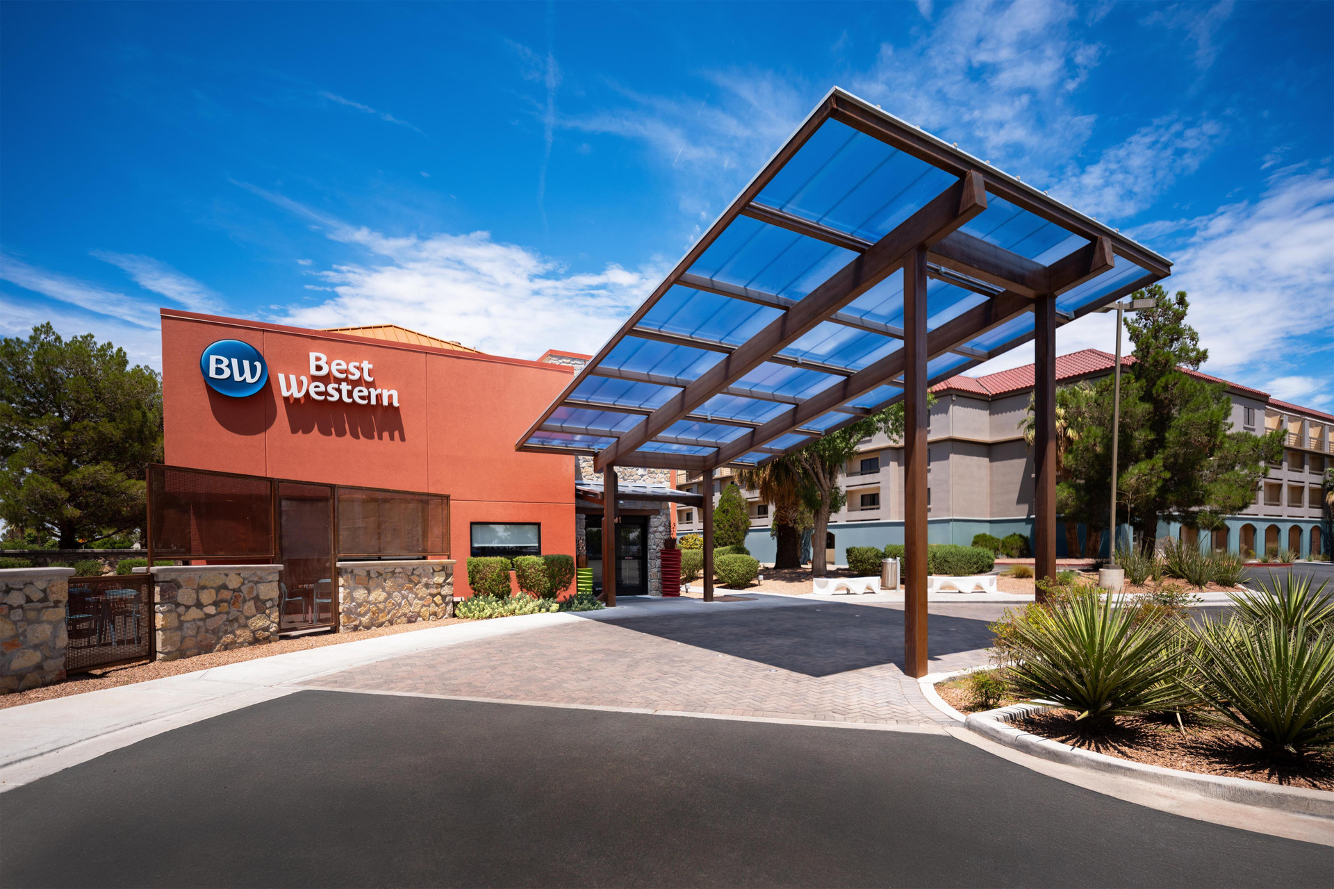 Vista Exterior Best Western El Paso Airport Entrada Hotel