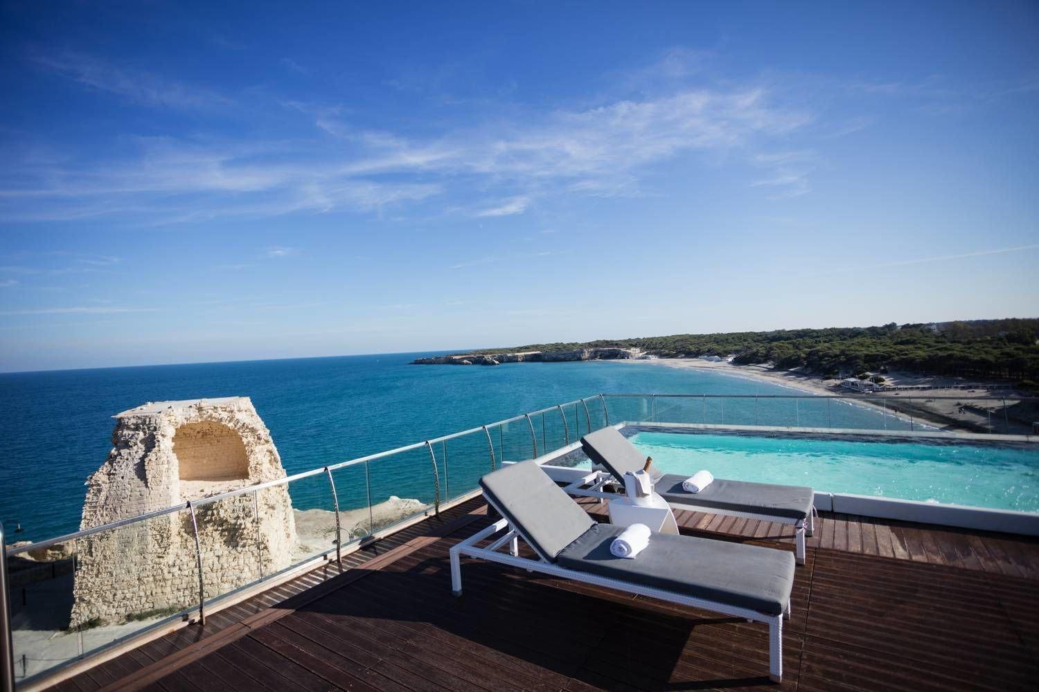 Vista Exterior Hotel Belvedere, Torre Dell'Orso