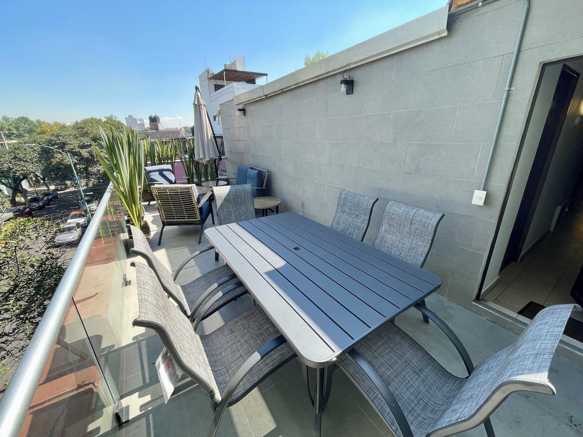 Equipamiento de Habitación Colmena Hotel CDMX Tonala