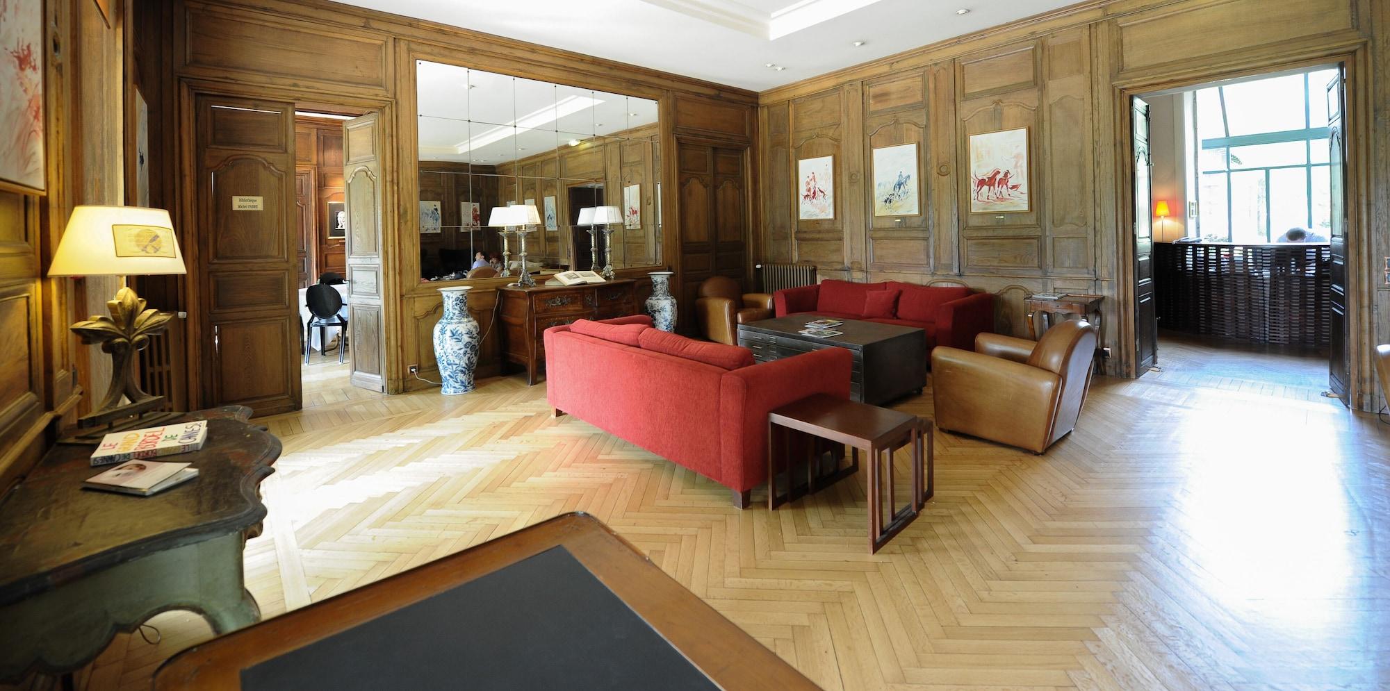 Vista Lobby Hôtel Villa Navarre