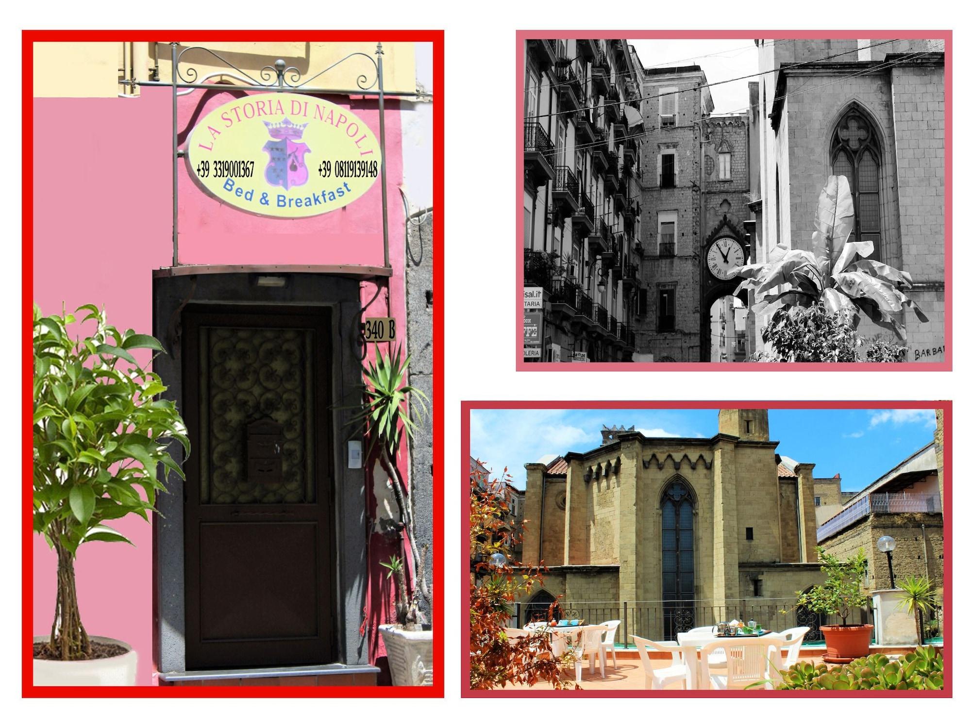 Vista Exterior B&B La Storia di Napoli