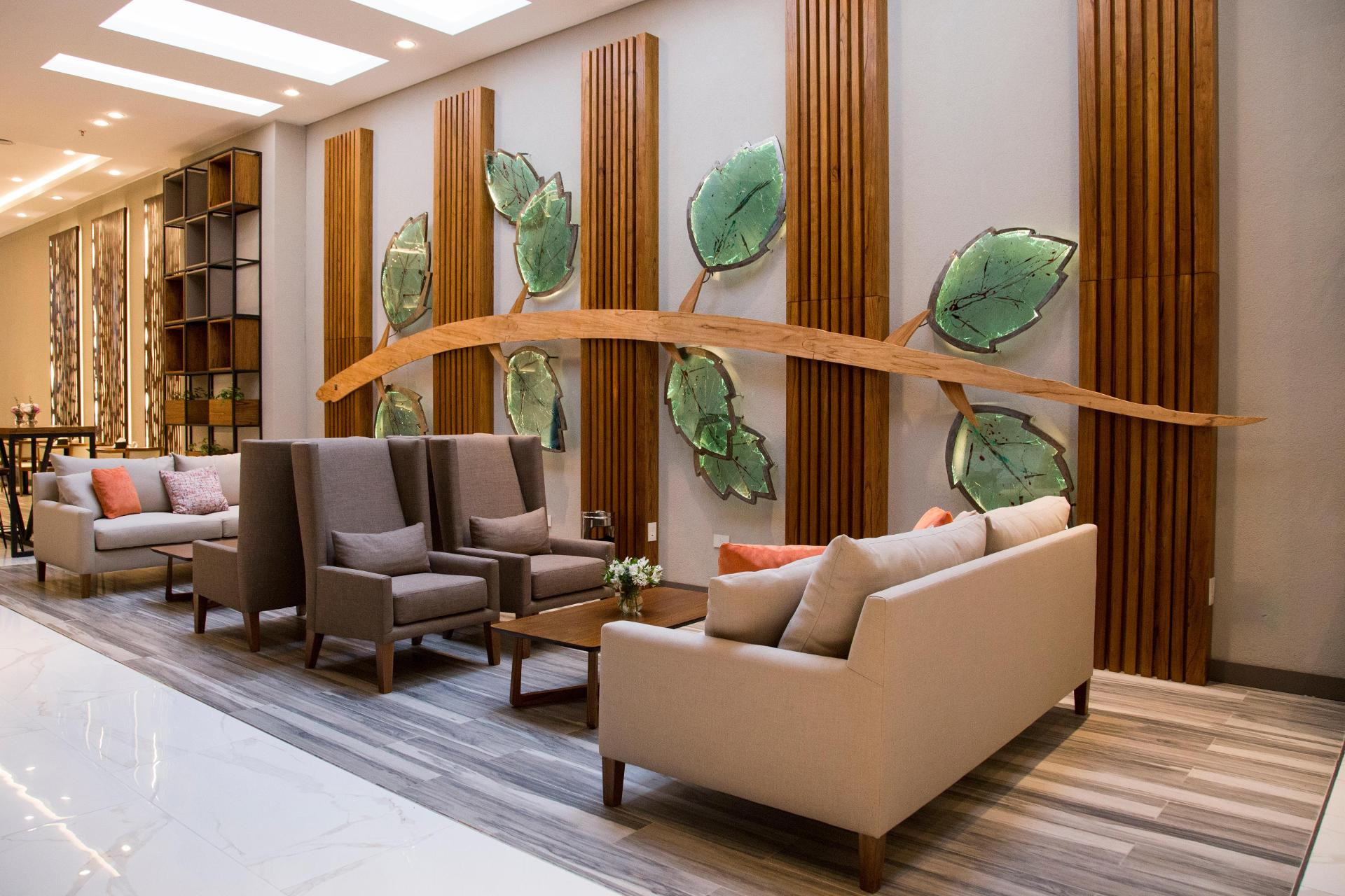 Vista Lobby Hotel Land Plaza La Plata