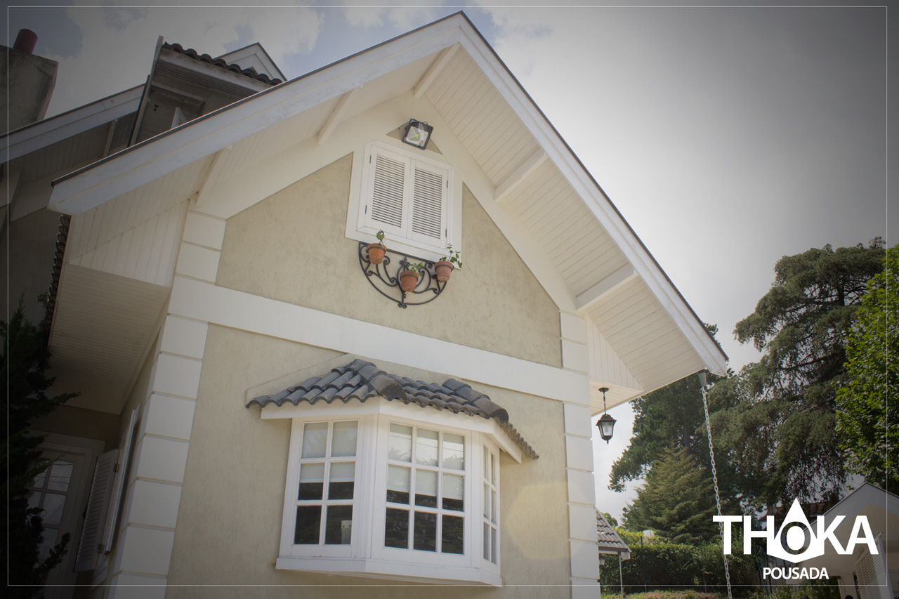 Vista Exterior Thoka Pousada