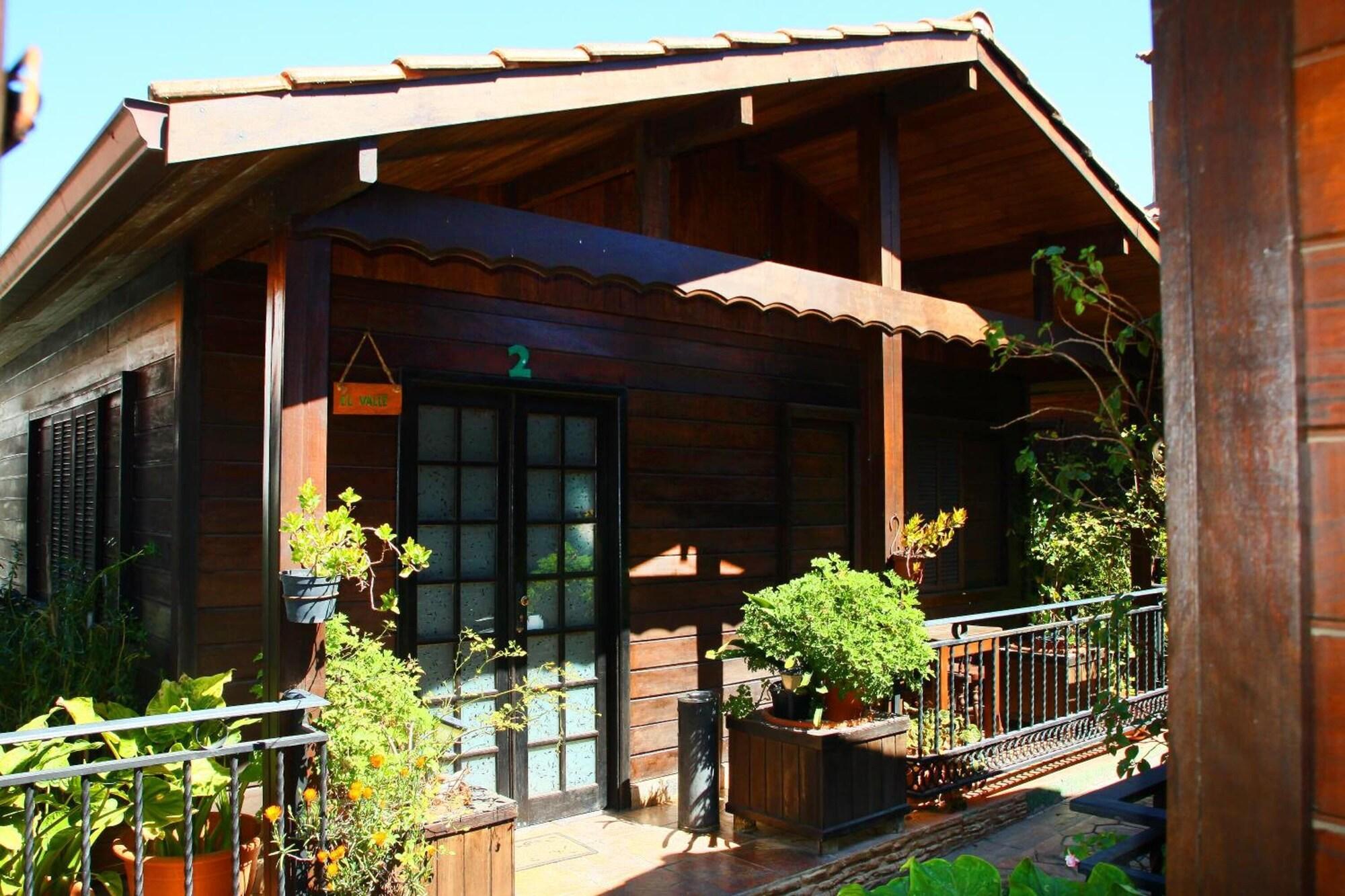 Vista Exterior Cabañas Valle Verde