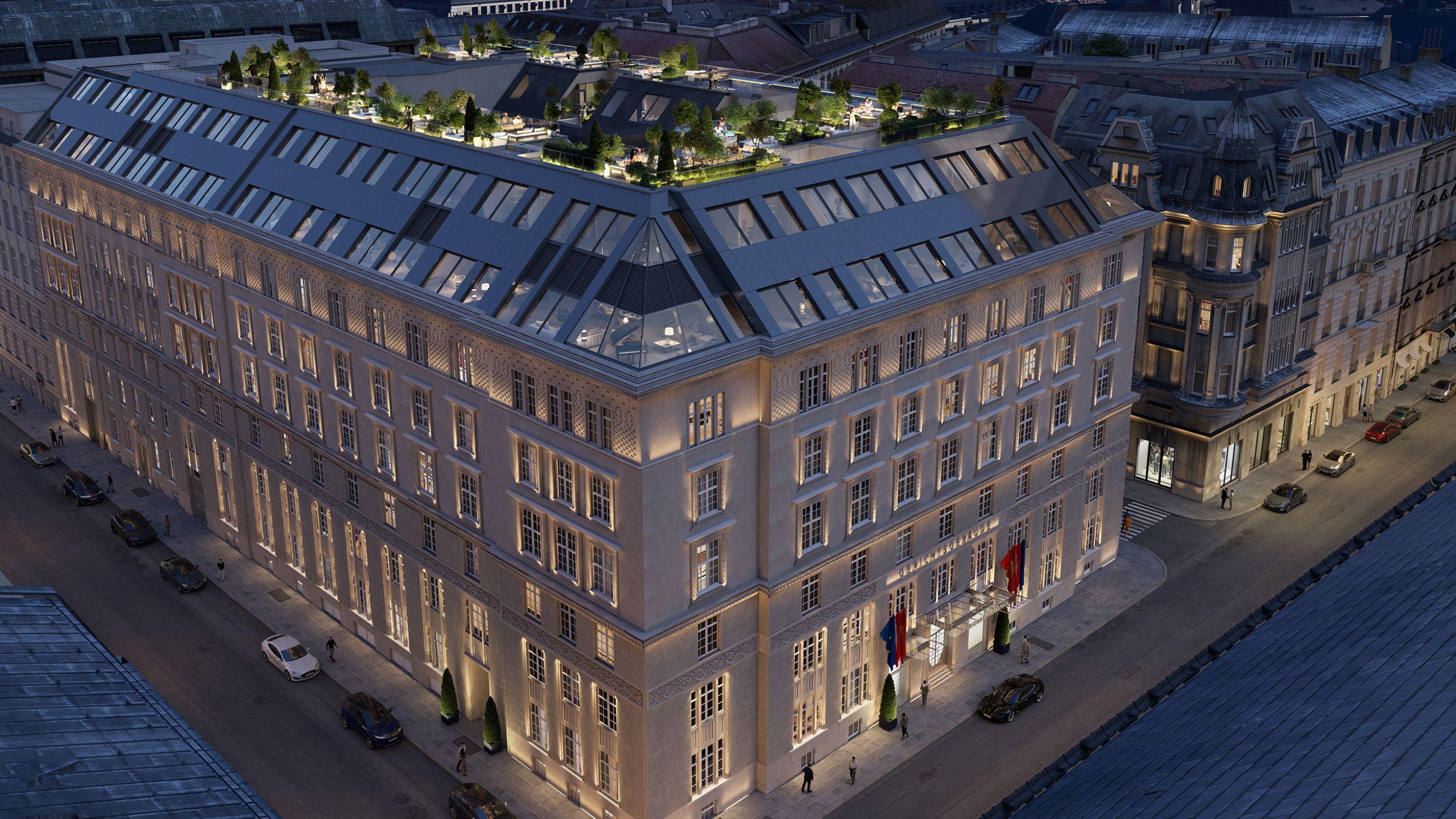 Vista Exterior Mandarin Oriental, Vienna