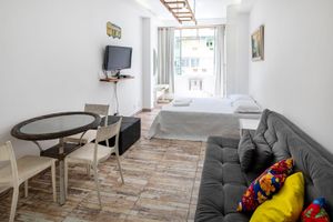Alquiler Vacacional - Estudio para 3 personas con vista al mar en Copacabana