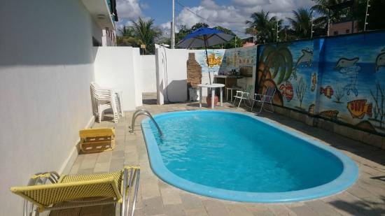 Vista Piscina Pousada Acácias dos Corais