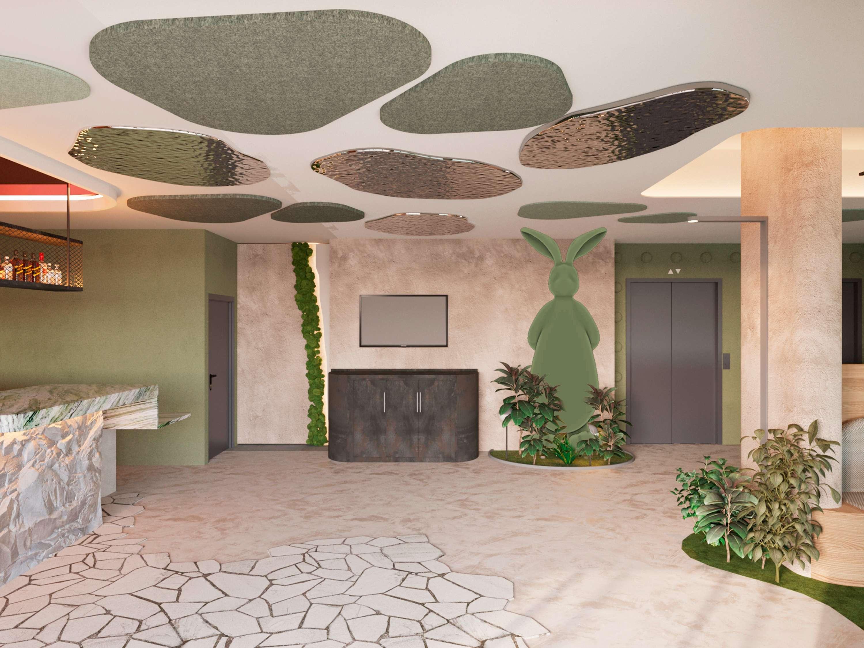 Vista Lobby Ibis Styles Madrid Airport Valdebebas (Open Mar. '