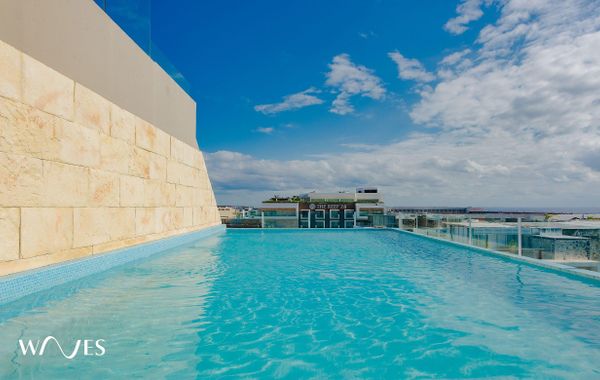 1 Rec. | A pasos de la playa | Piscina en Terraza - Hoteles económicos en Playa del Carmen, México