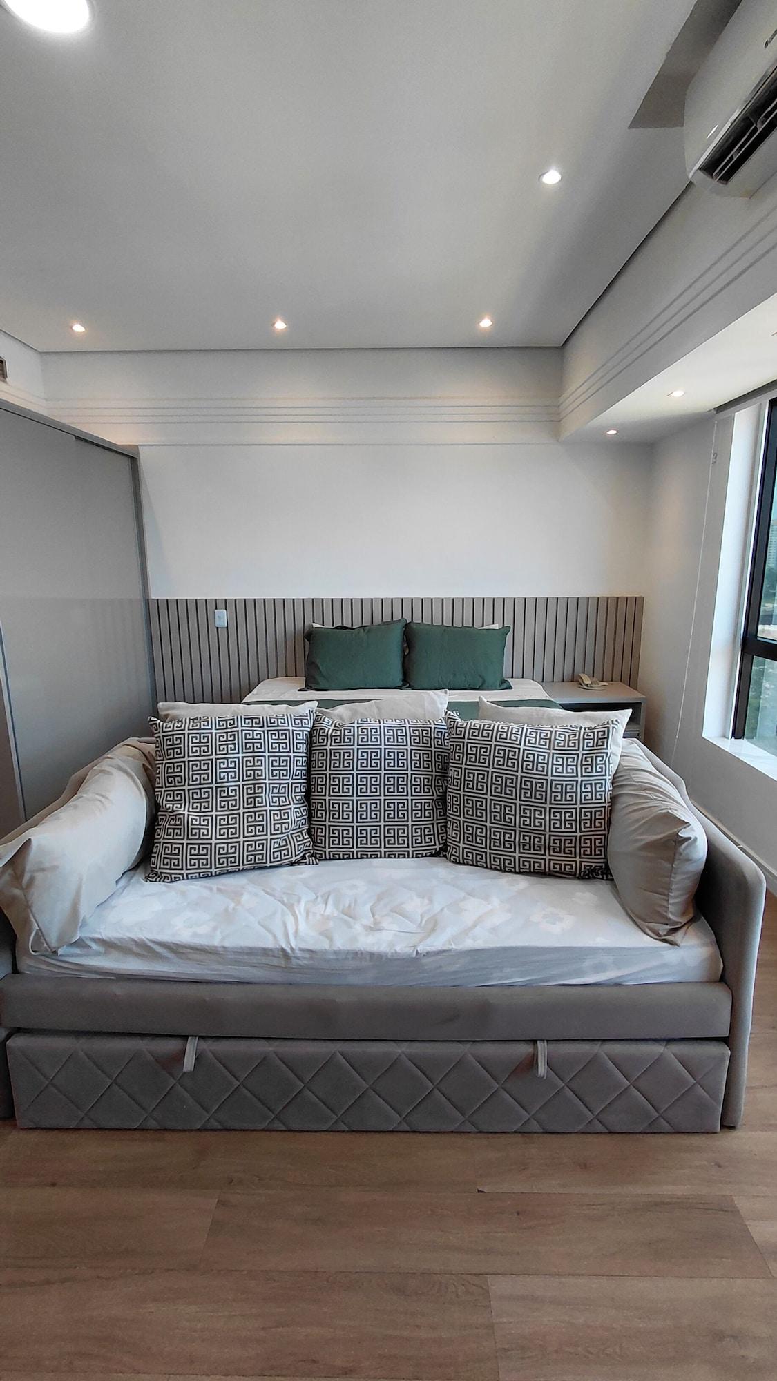 Comodidades del Alojamiento Tropical Executive Suíte Flat 1001 | Ponta Negra |