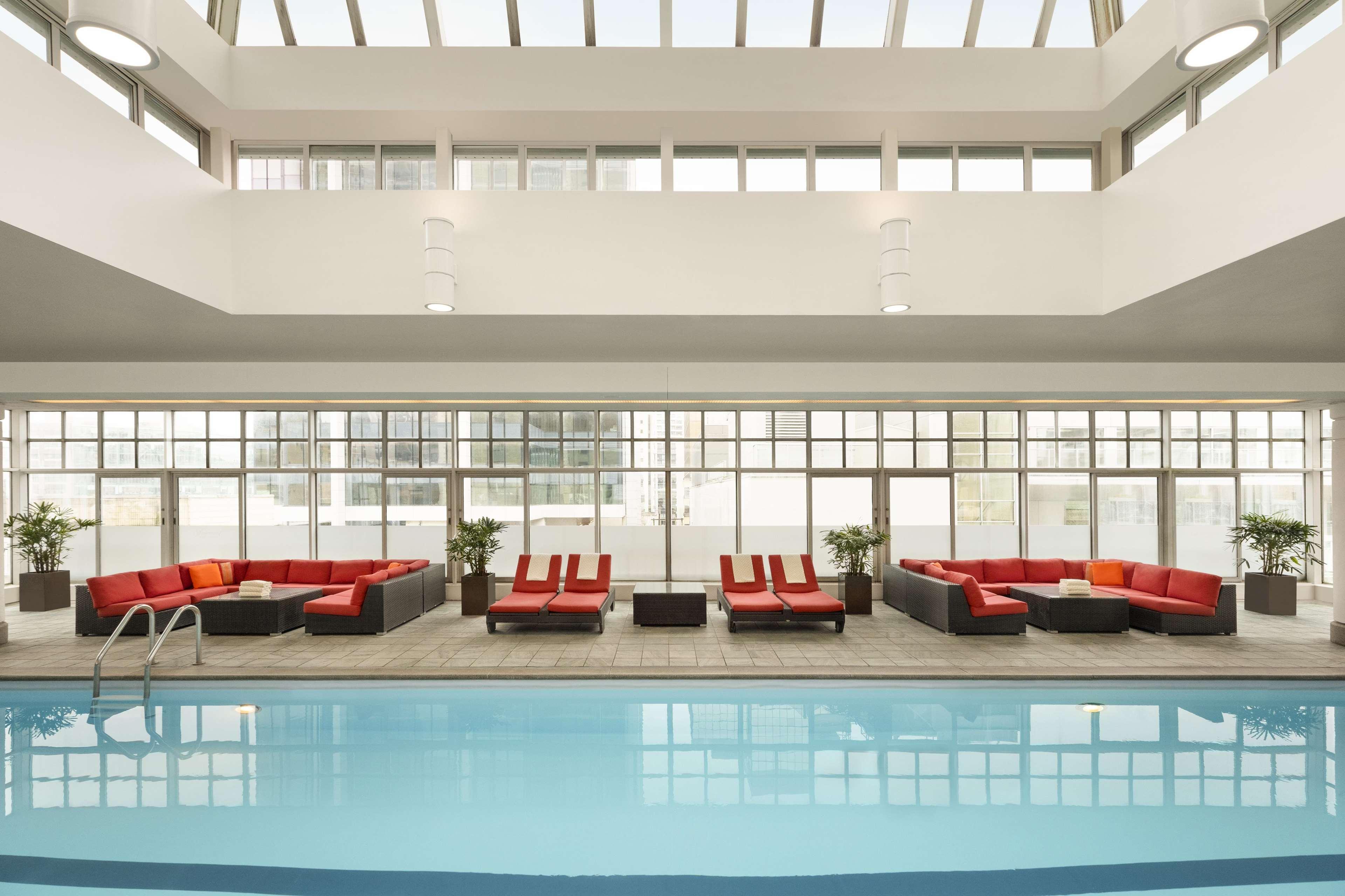 Vista Piscina Fairmont Hotel Vancouver