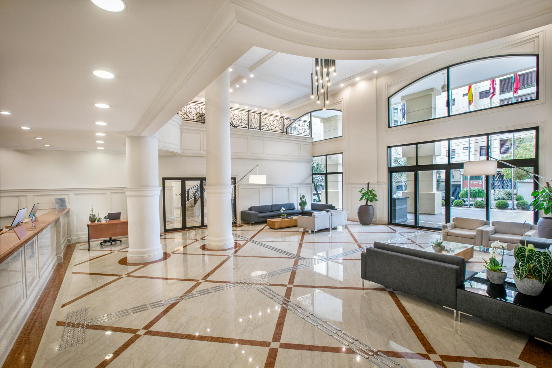 Vista Lobby Meliá Campinas