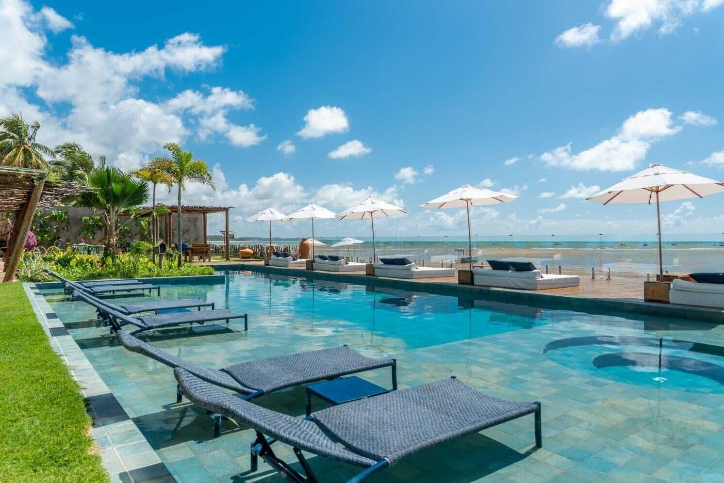 Vista Exterior Villa Pantai Boutique Hotel Maragogi
