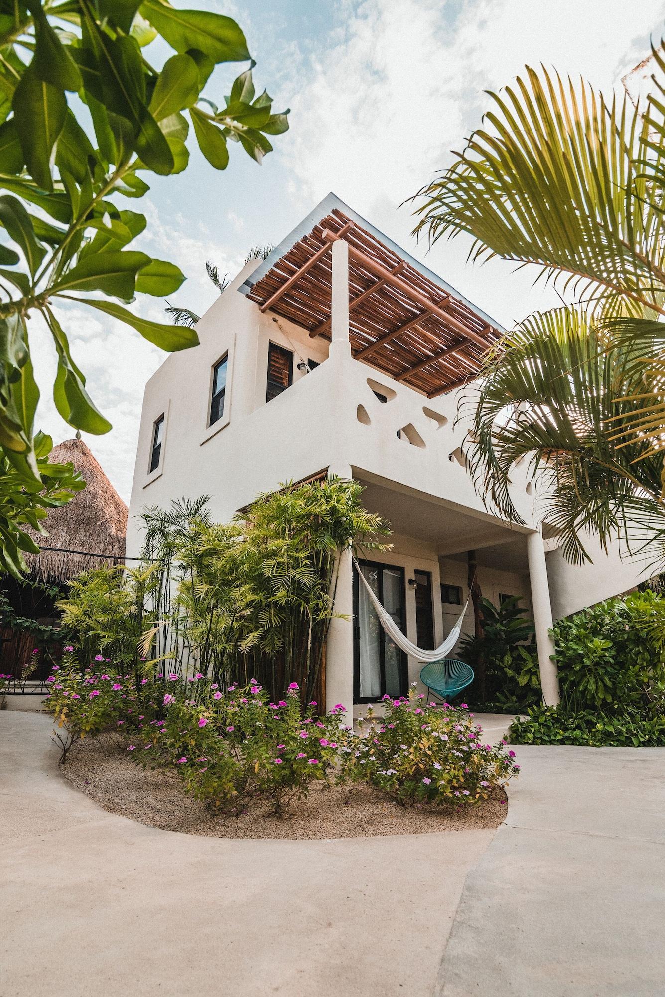 Vista Exterior Blue Palm Bacalar