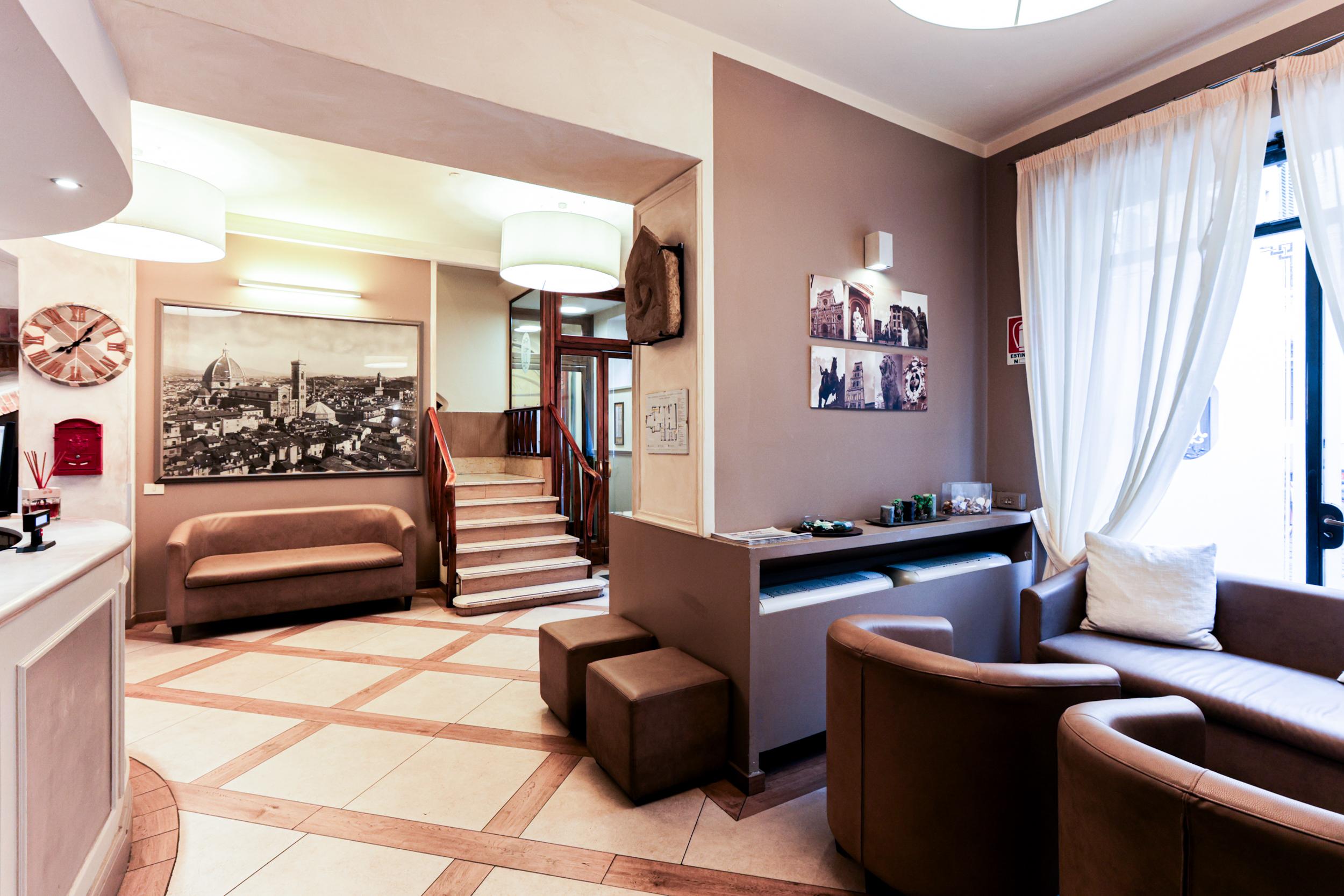 Vista Lobby Albergo Firenze