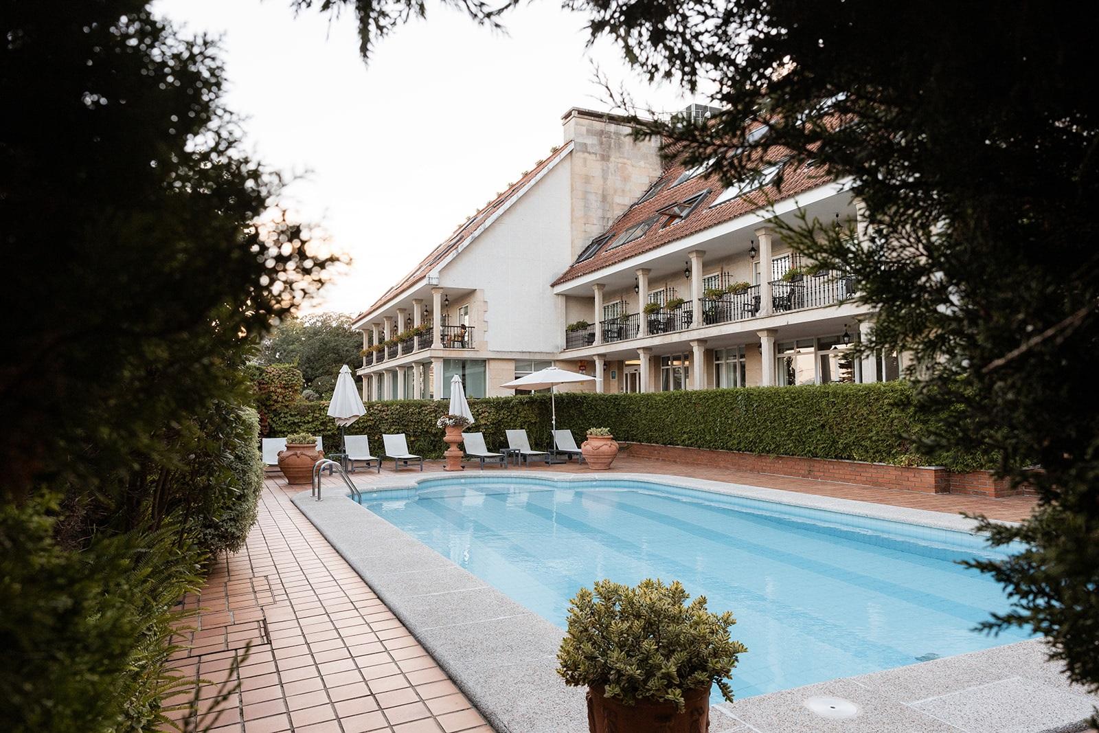 Vista Exterior Villa Covelo