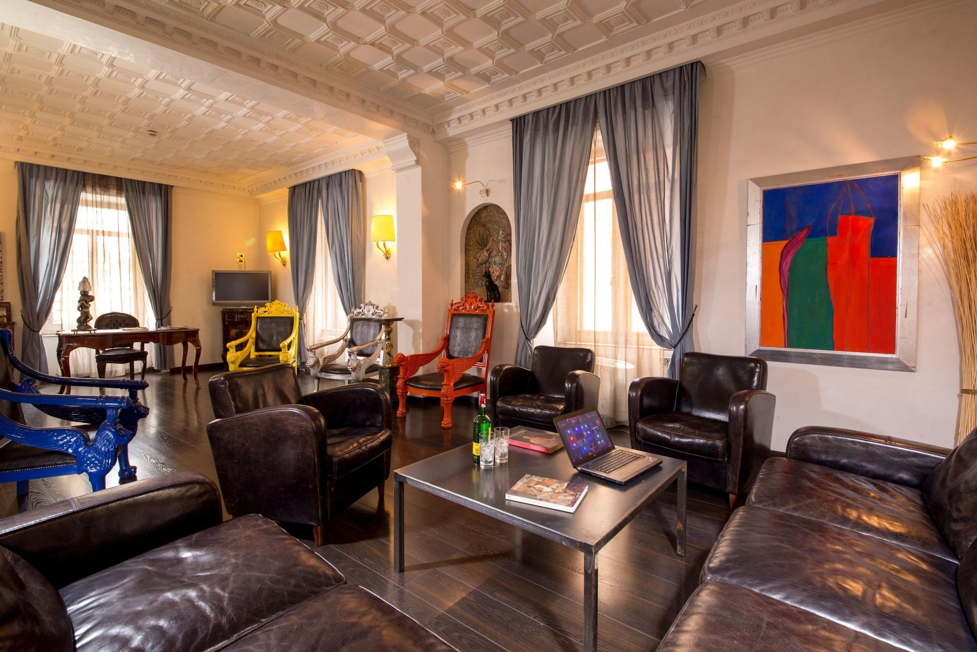 Vista Lobby Hotel Nizza Roma