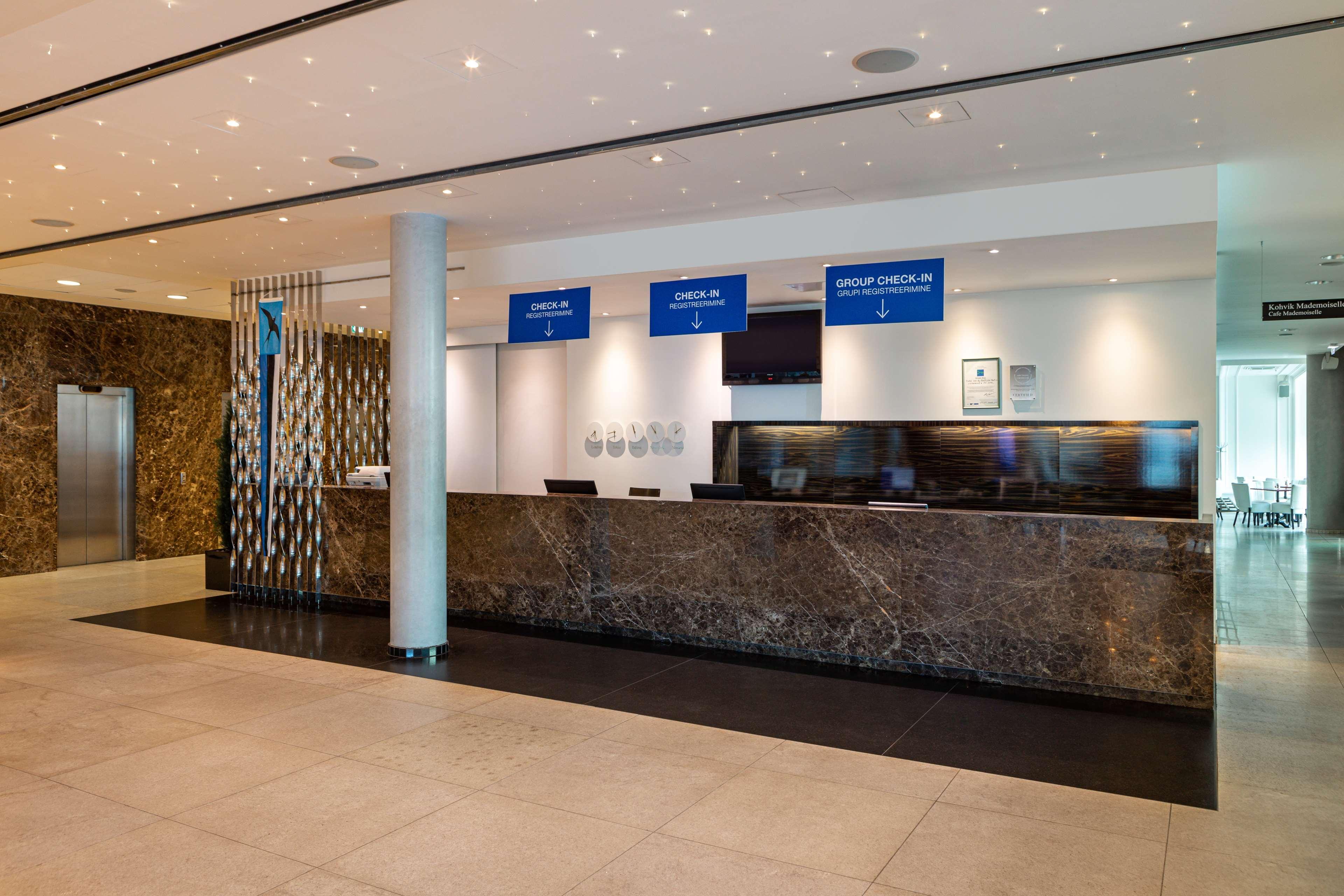 Vista Lobby Park Inn by Radisson Meriton Conference & Spa Hotel Tallinn