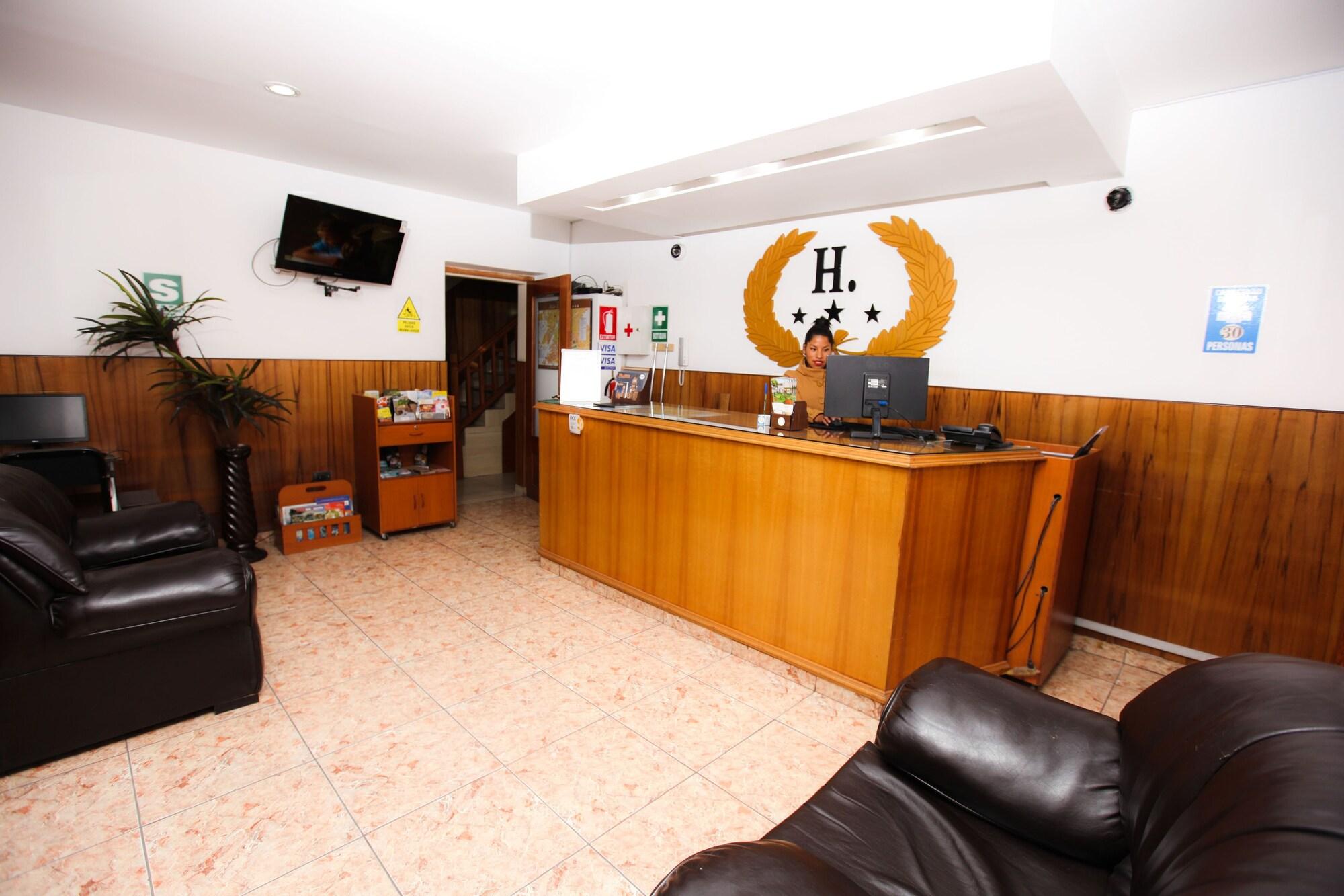Vista Lobby Hotel El Turista