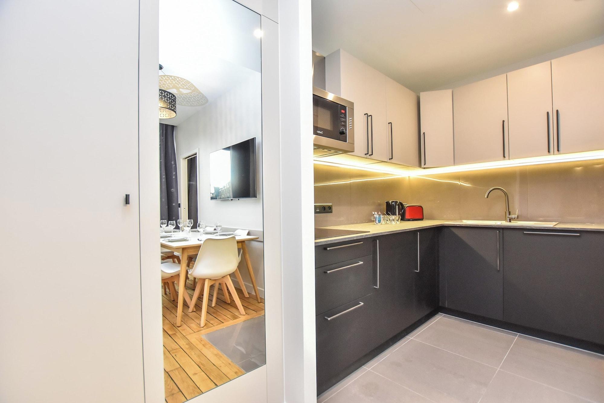 Equipamiento de Habitación Authentic Apartment - 2br/8p - Near Opera Garnier