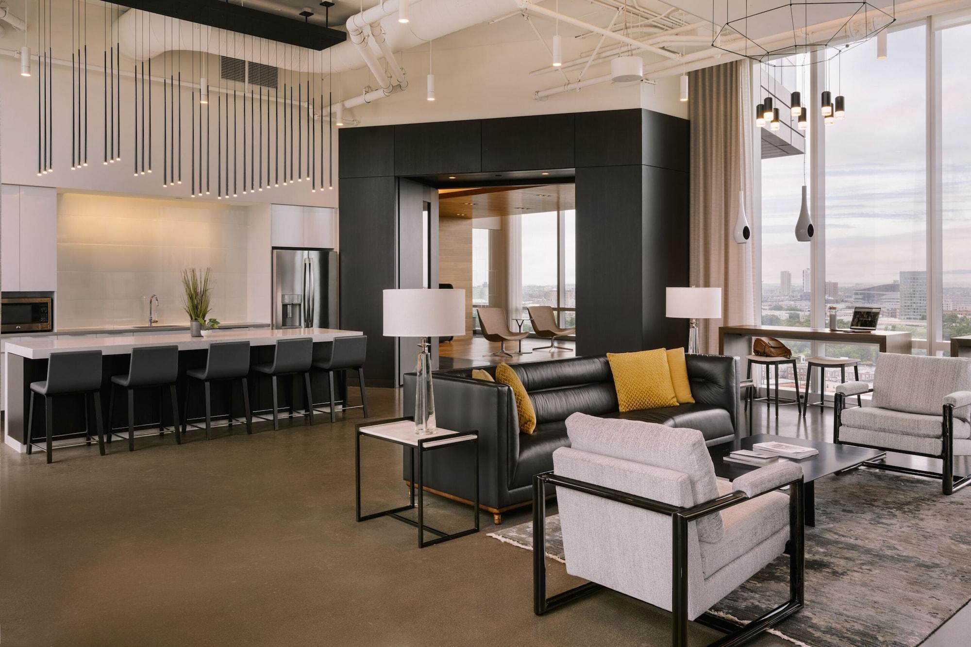 Bar/Salón Sonder by Marriott Bonvoy Pierce Boston Apartments Fenway