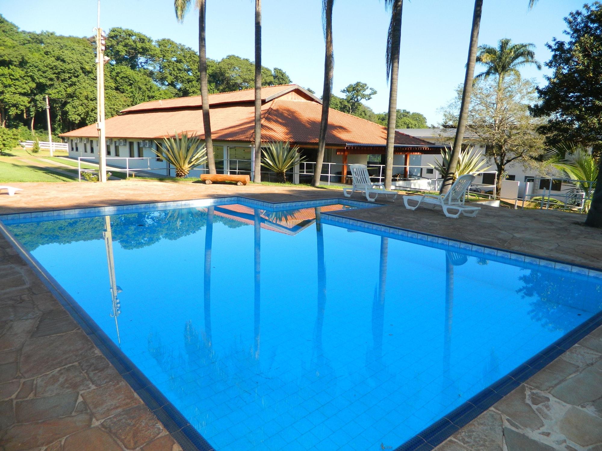 Vista Piscina HOtel Recreio São Jorge