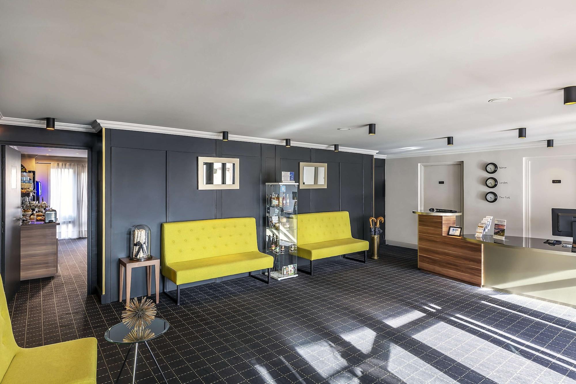 Vista Lobby Best Western Hotel Atrium Valence