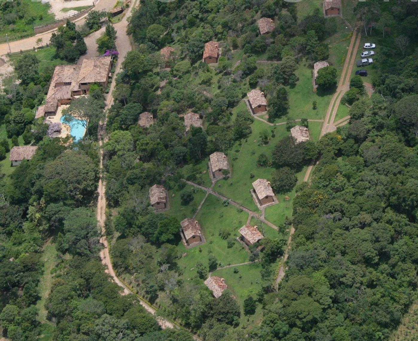 Vista Exterior Repousada Chalés