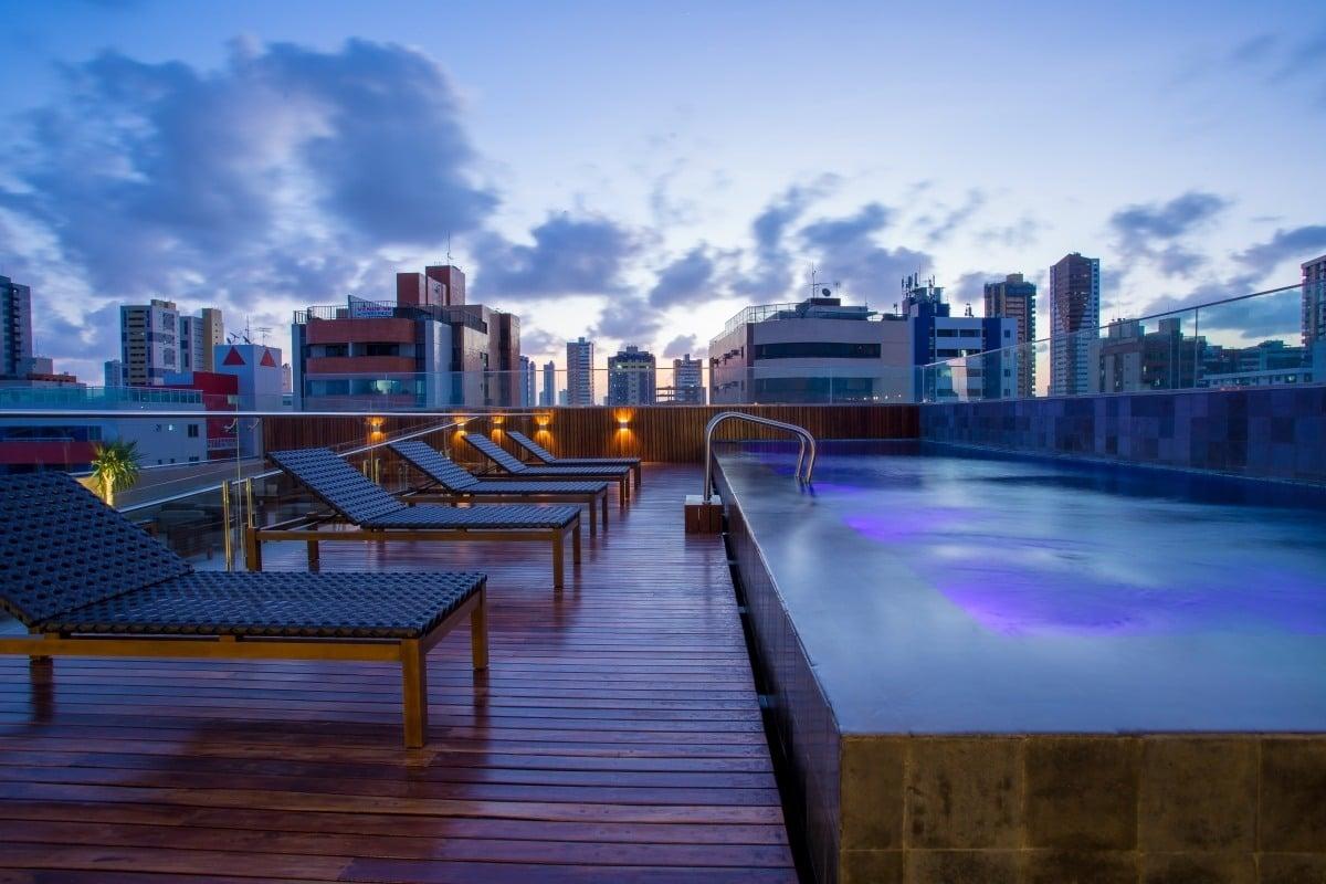 Vista Piscina Manaíra Hotel