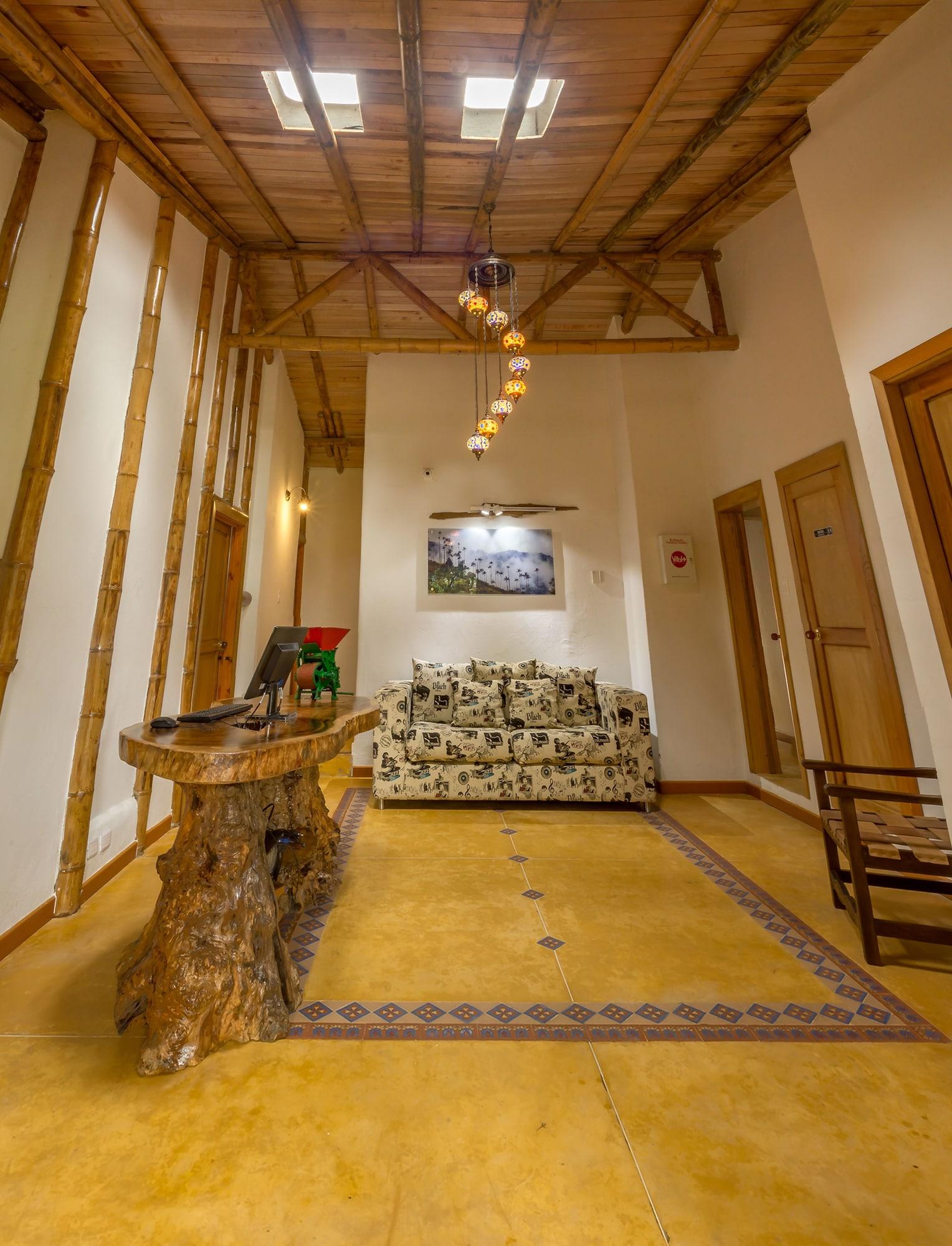 Vista Lobby Ecohotel Piedemonte