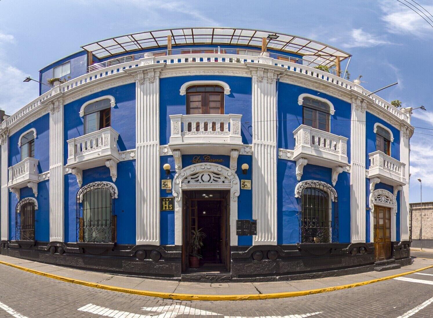 Vista Exterior La Casona de palacio Viejo