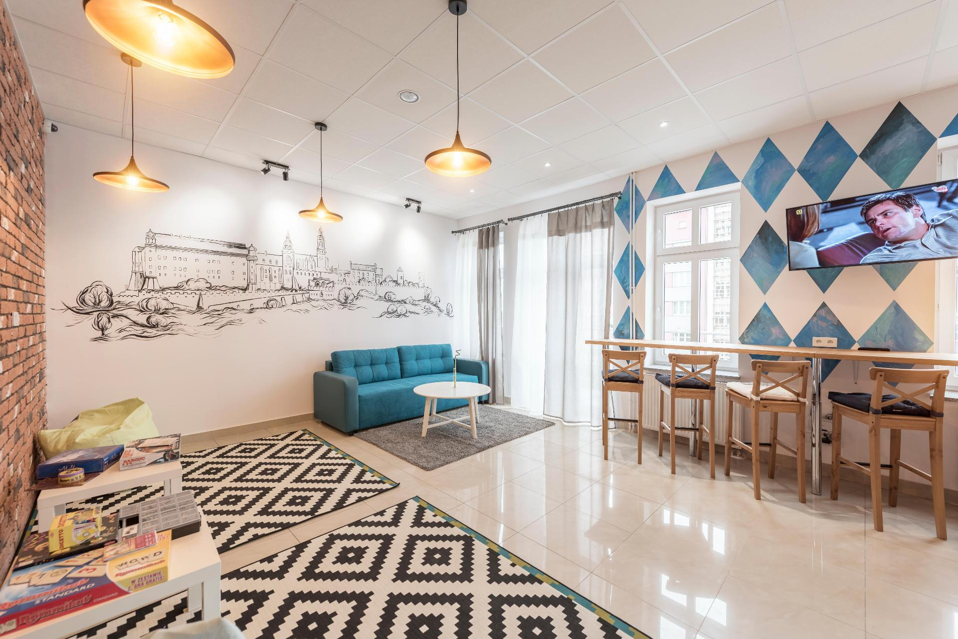 Vista Lobby Ginger ApartHostel