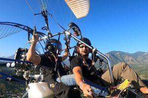 Actividad - Vuelo en paratrike sobre la campiña de Santiago