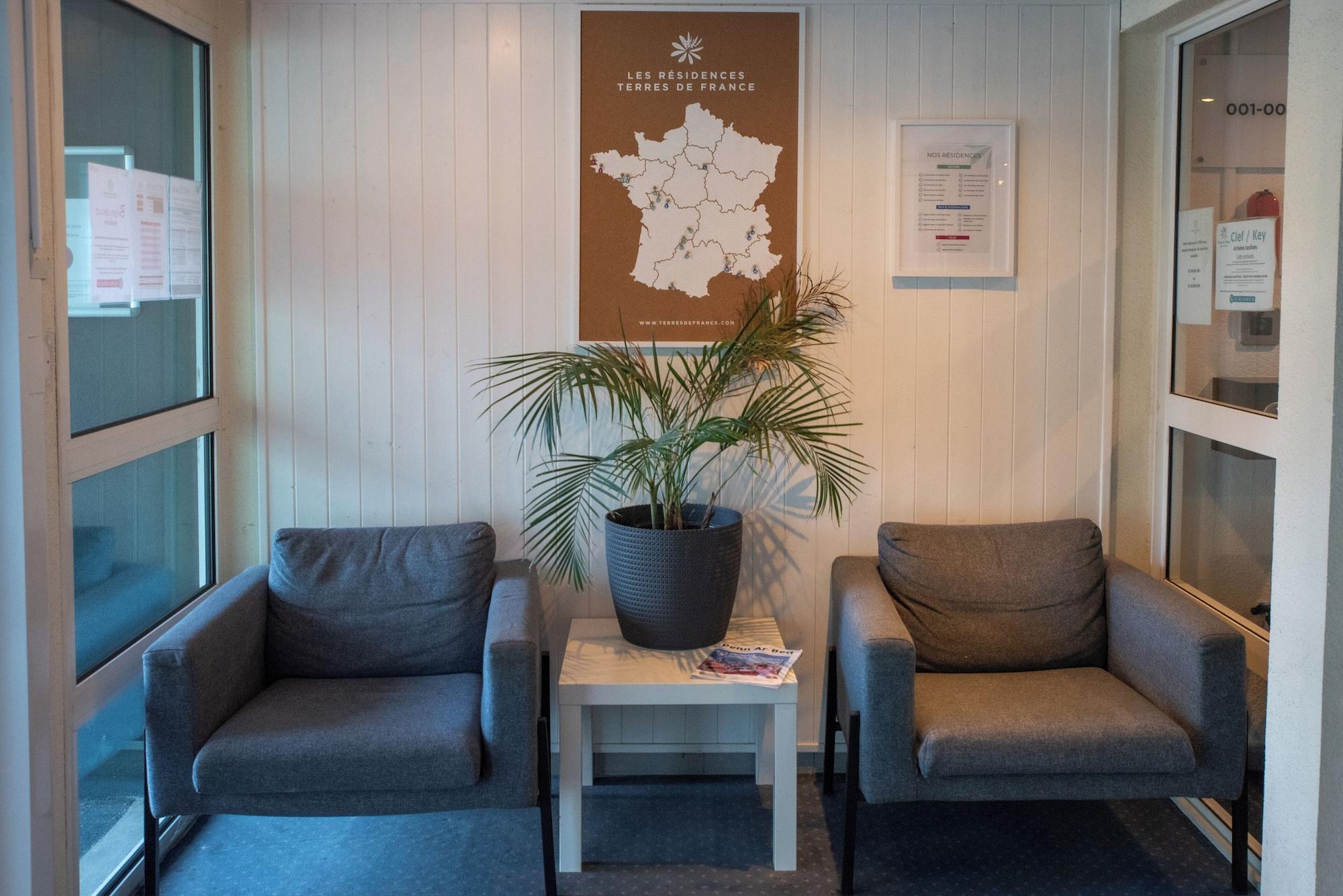 Vista Lobby Appart-Hôtel Terres de France Brest Pasteur