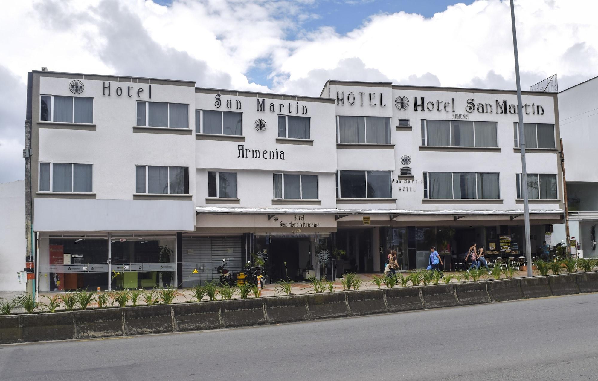 Vista Exterior Hotel San Martin Armenia