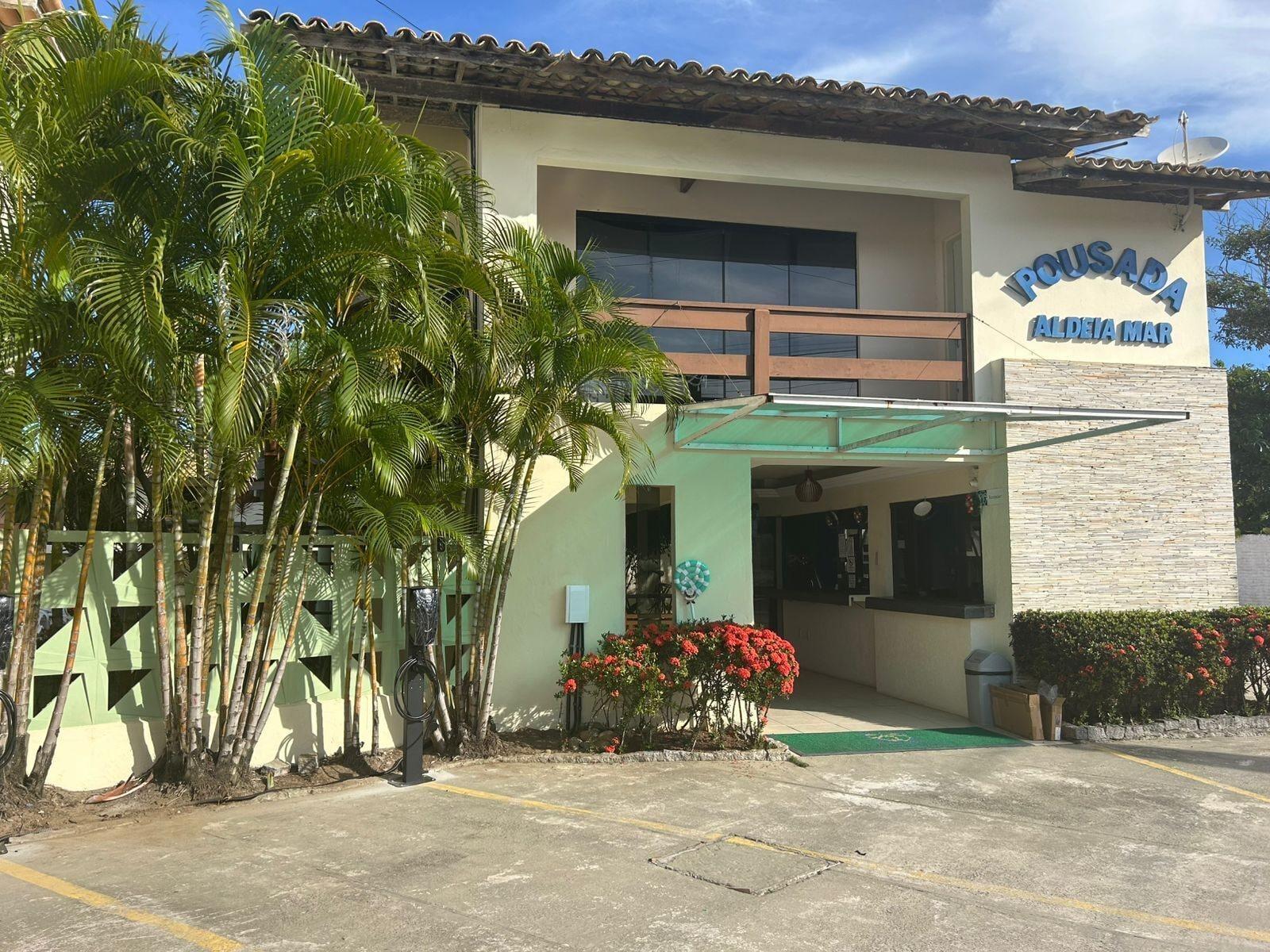 Vista Lobby Pousada Aldeia Mar