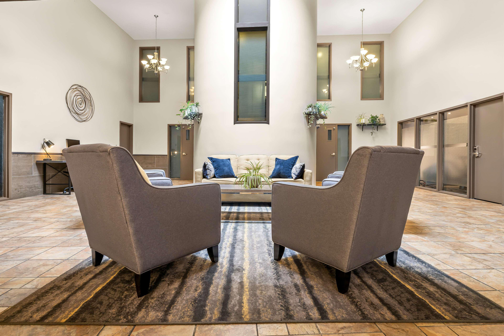 Vista Lobby Best Western Hotel St. Jerome