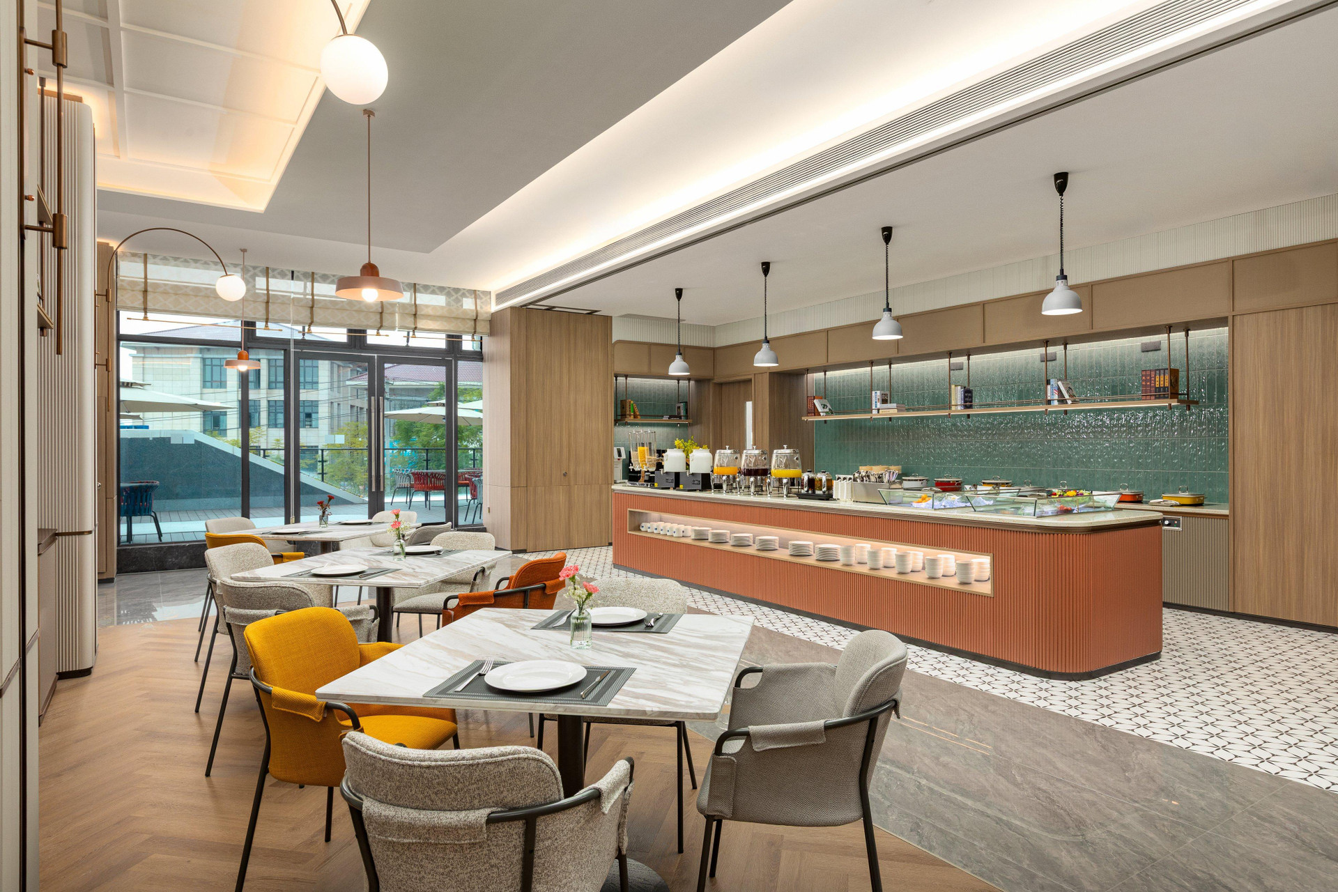 Restaurant Holiday Inn Express Neijiang High Tech Zone by IHG