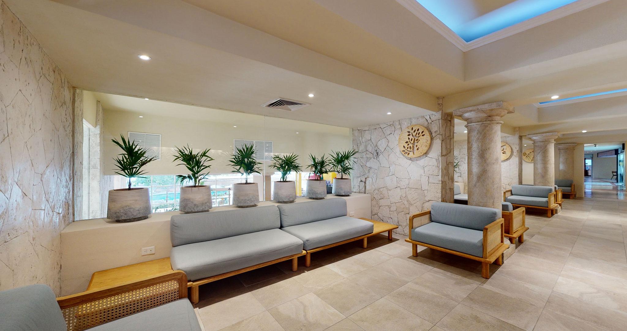 Vista Lobby Grand Park Royal Cancún