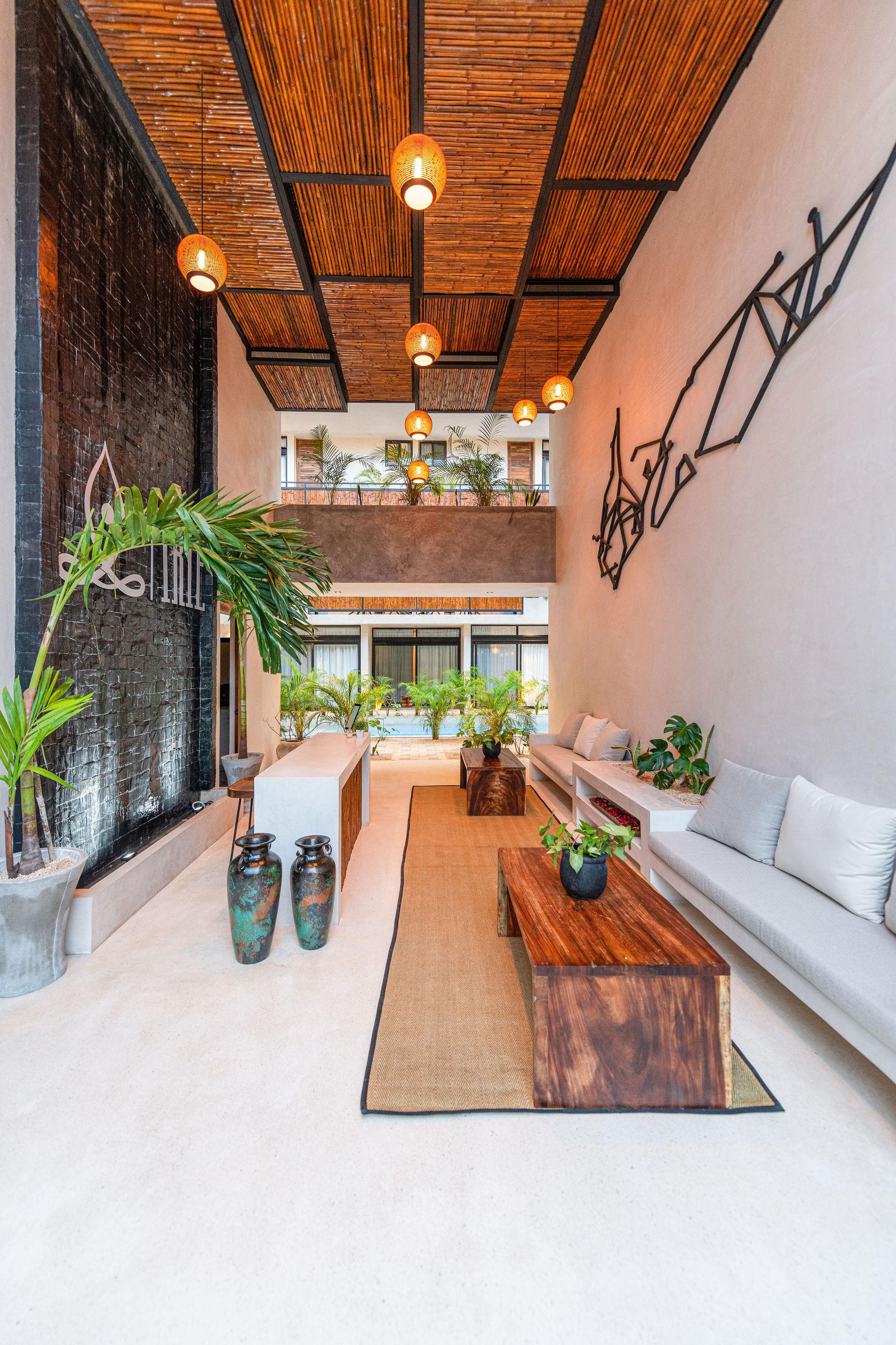 Vista Lobby Irie Tulum Boutique Hotel