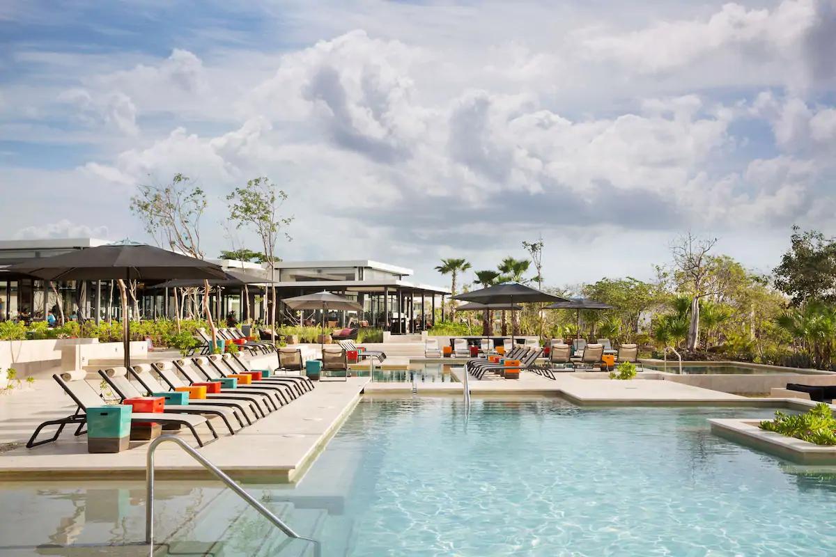 Vista Piscina Andaz Mayakoba a Concept by Hyatt