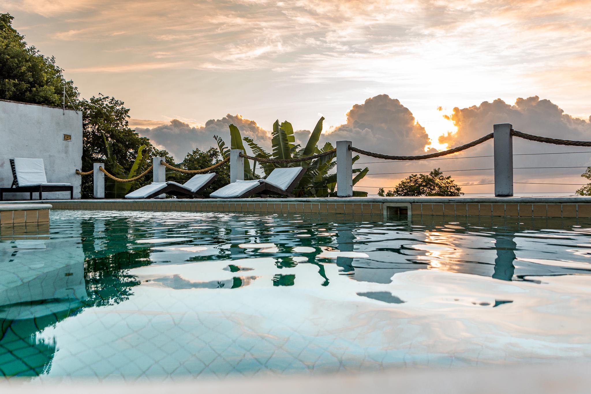 Vista Piscina Casa Mia